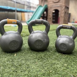 Brand new Kettlebells- 50,70,80lbs