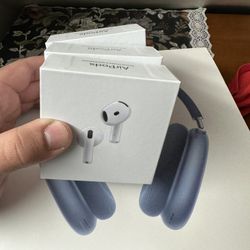 3 Brand New Gen 4 AirPods 
