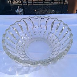 Crystal Salad Bowl