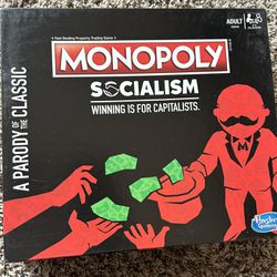 Monopoly Socialism Board Game