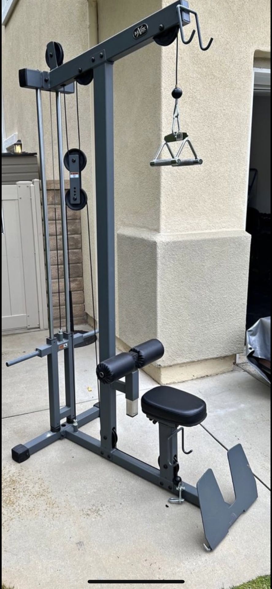 Xmark Lat Pull Down With Low Row