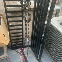 Iron Black Swing For Ceiling Or Any Frame