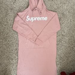 Supreme Hoodie Dress For Girl