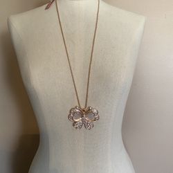 Betsey Johnson Butterfly Necklace