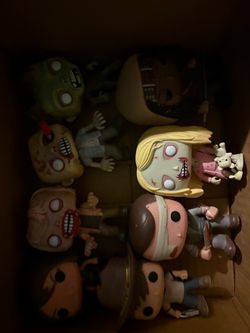 The Walking Dead TWD Funko Pop Figure Lot