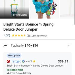 Bright Starts Door Jumper 