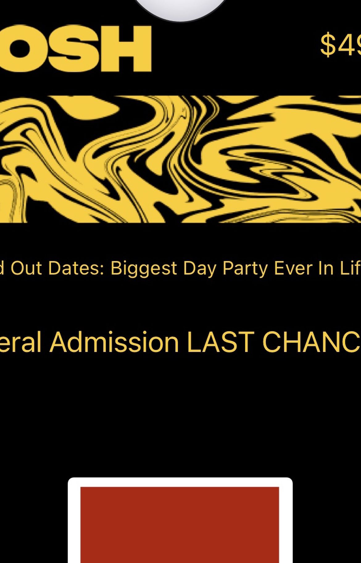 Souled Out Dates: Biggest Day Party Ever In Life 4/13