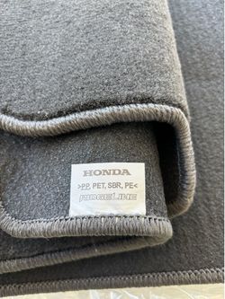 Floor mats for a Honda Ridgeline.