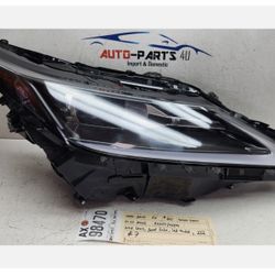 #7 2020 - 2022 - 2023 LEXUS RX350 RX450h RIGHT SINGLE BEAM LED HEADLIGHT OEM AX98470