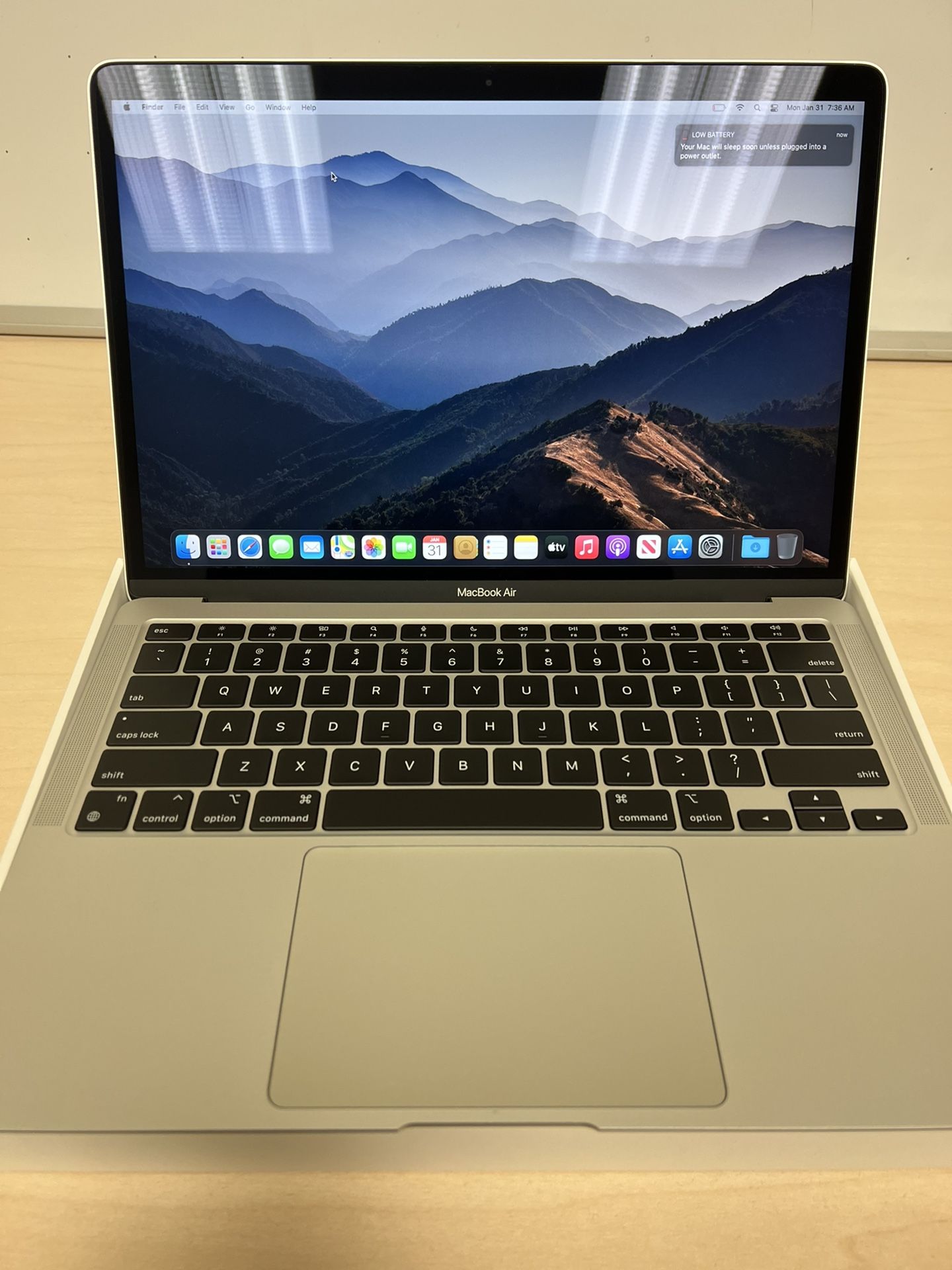 Apple MacBook Air M1 (Silver, 512GB, 8-core GPU) with Warranty