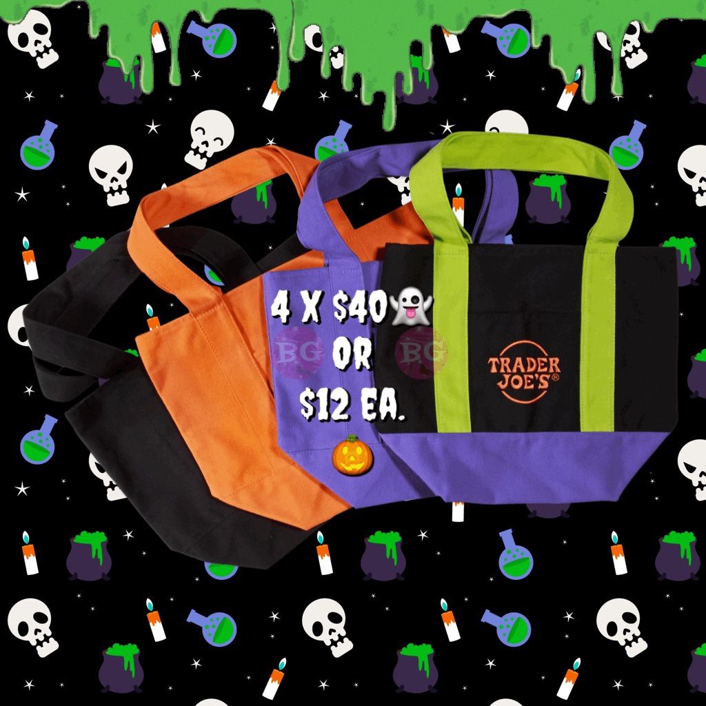 NEW weWT 2025 Trader Joe’s Halloween EXCLUSIVE TOTE!! 