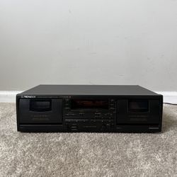 Pioneer CT-W404R Dual Double Cassette Deck Tape Player Changer
