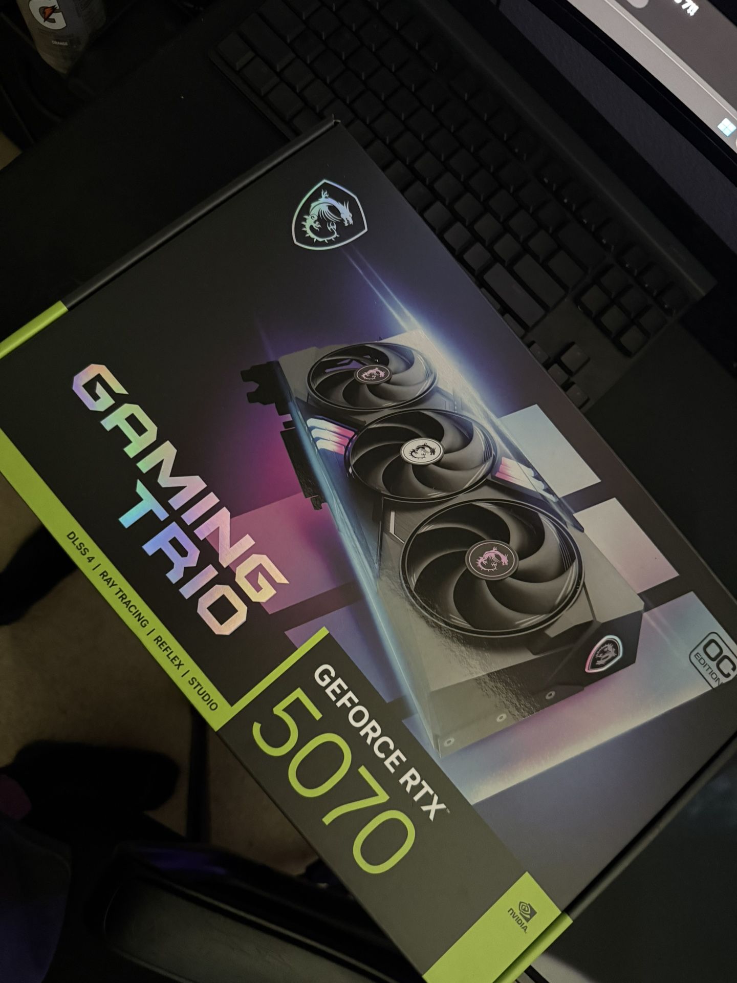 RTX 5070 MSi OC Edition
