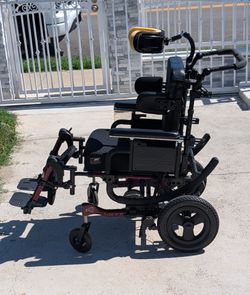 Quickie Iris Tilt-in-Space Wheelchair with Jay Fusion Cushion