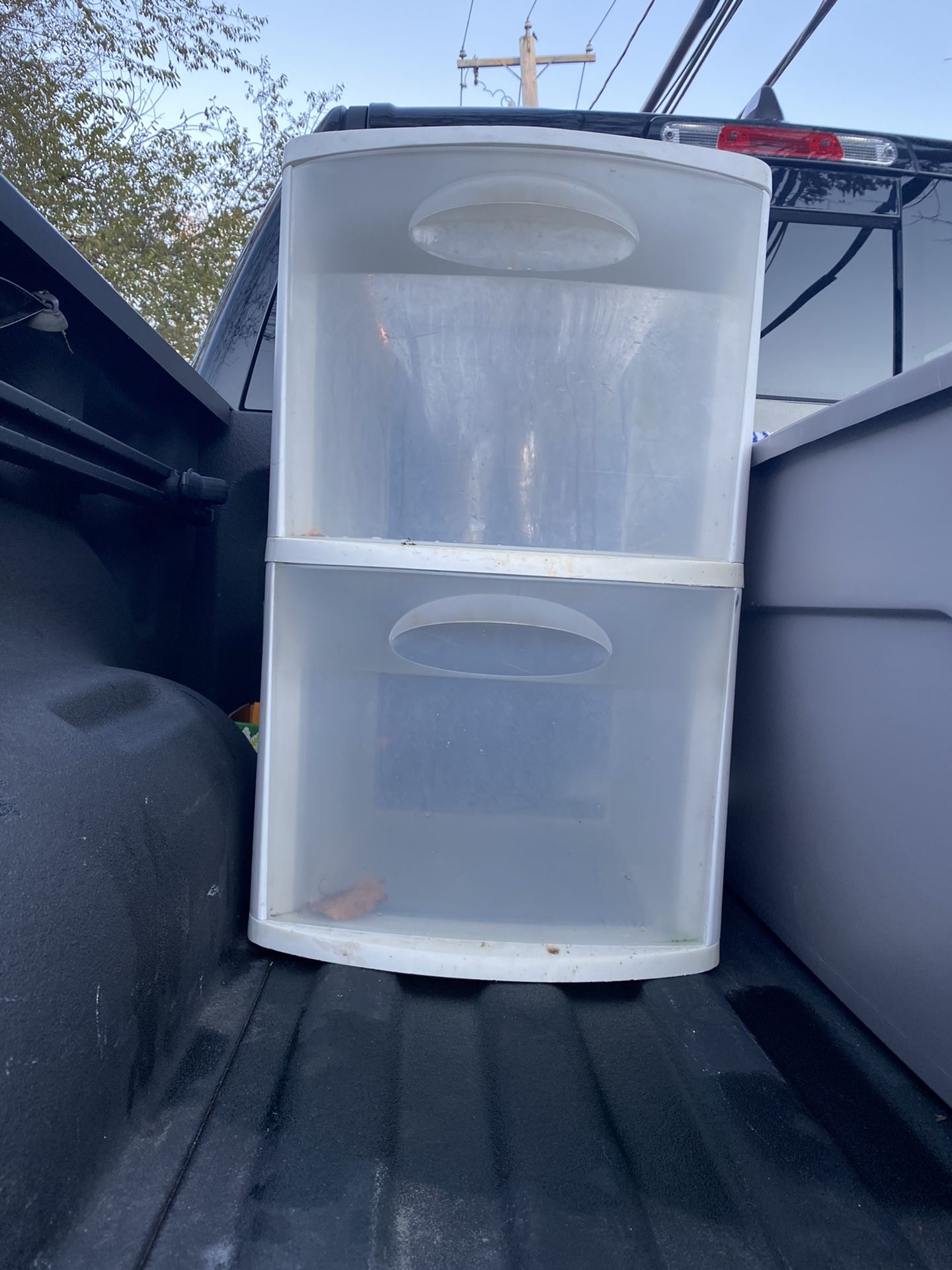Plastic drawer needs cleaning