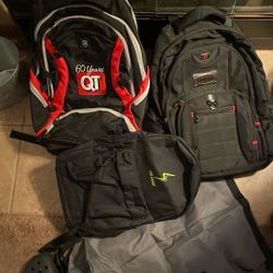 New Backpacks/Cake Boxes/Rolling Cart/Rolling Shelves