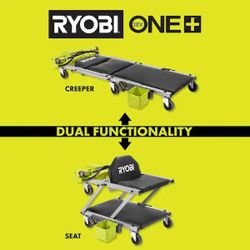 Ryobi dual function mechanic creeper new in box