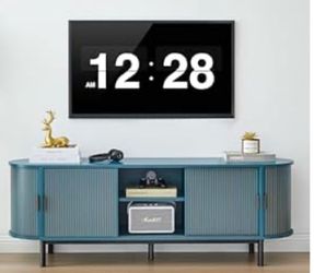 BLUE TV stand new in box (assembly required)