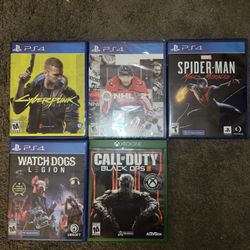 Ps4 & Xbox Games And PS4 Controller