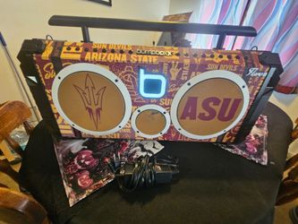 Bumpboxx Flare 8 ASU Arizona State Sun Devils Bluetooth Boombox
