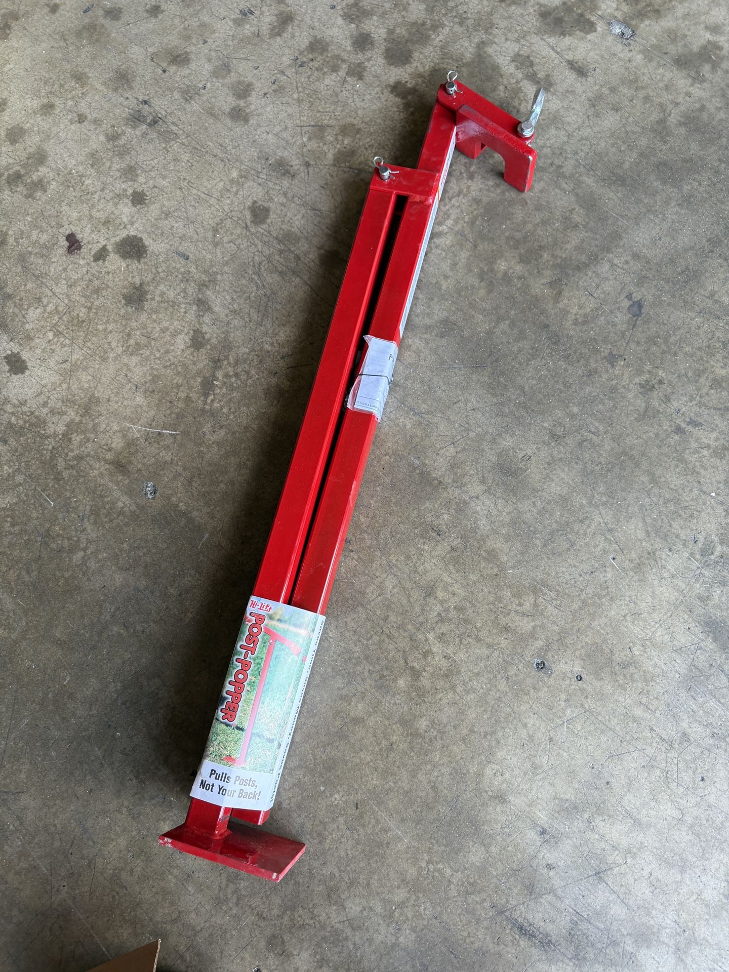 Hi-lift Jack PP-300 Leverage tool for manually pulling posts and stakes