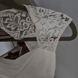 Ivory Dress Beautiful For Wedding Or Baptism