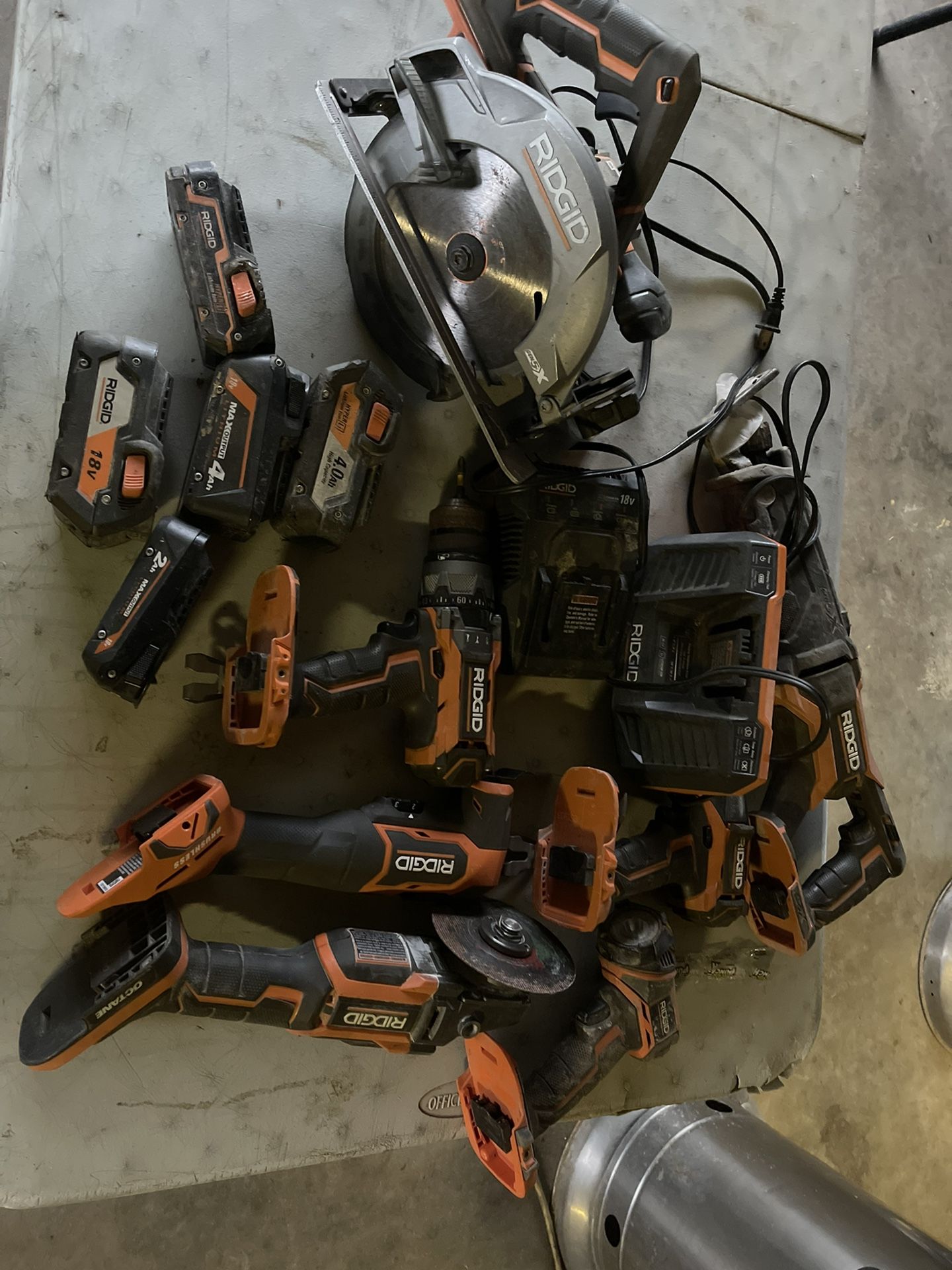Ridgid Tools And Vacuum