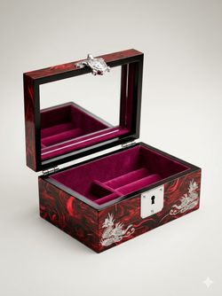 Vintage Korean Jewelry Box