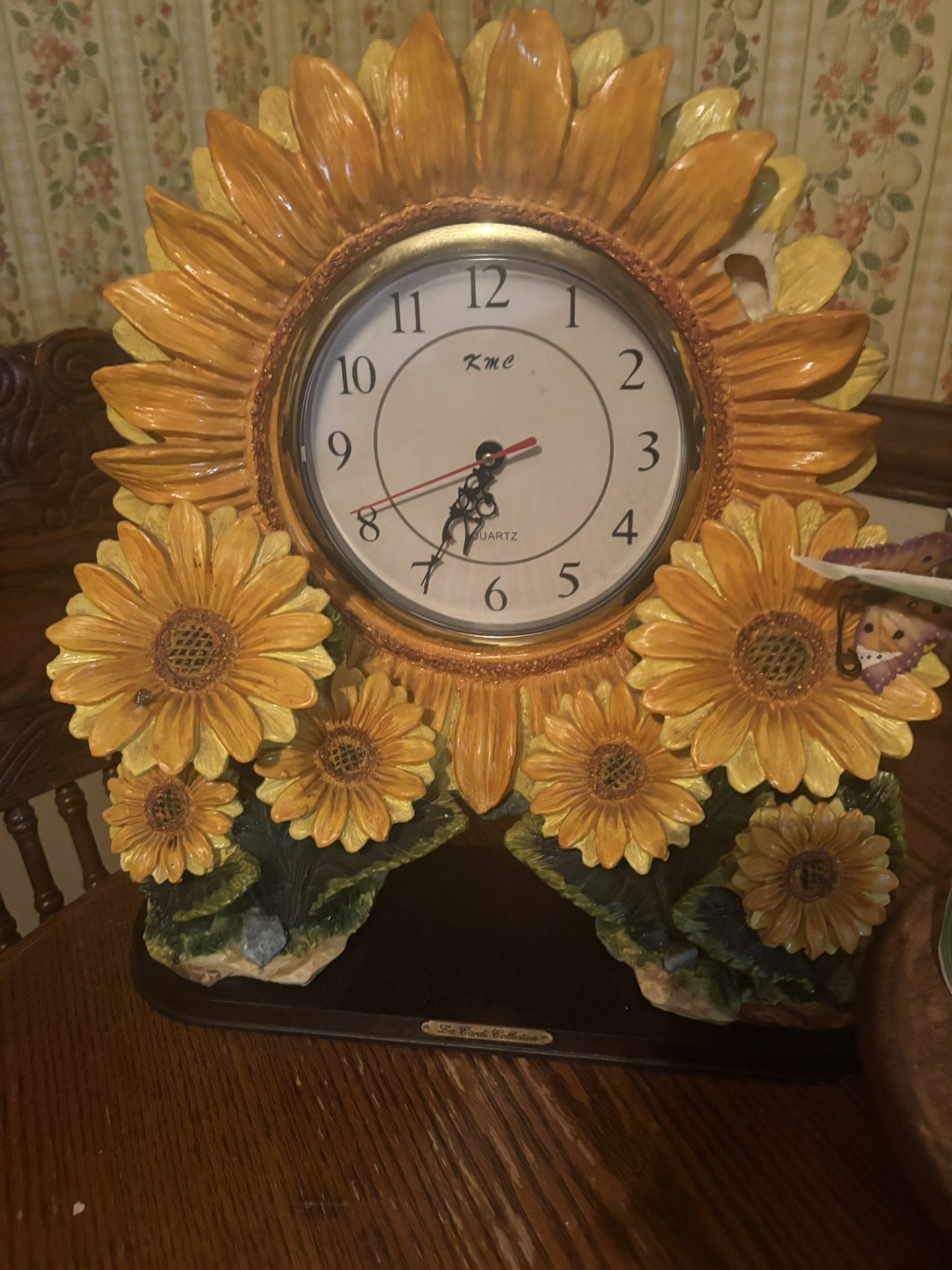 Sunflower Clock