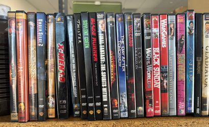 100's of DVD's, $1 each, 15 for $10,  group 1