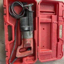Milwaukee sawzall 11 Amp