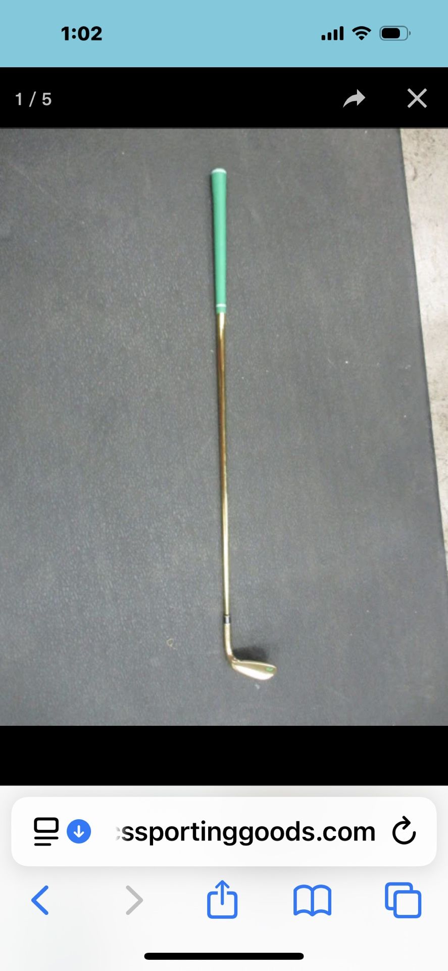 Used Lucky Wedge Forged 50 Deg Gold Wedge - RH ( READ THE DESCRIPTION!!)