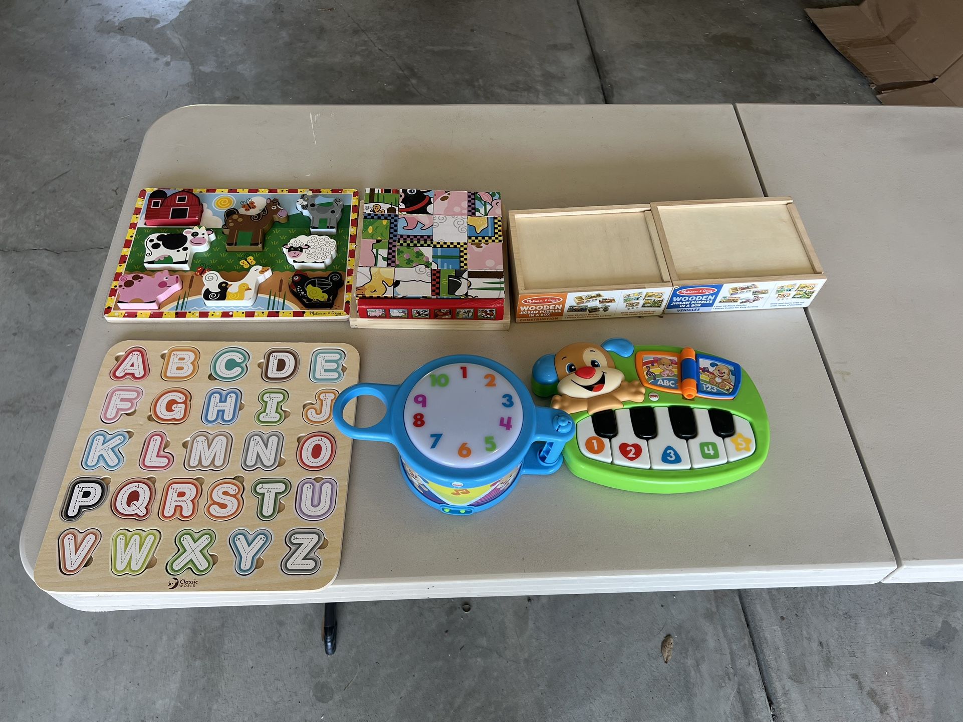 Toddler Educational Toy Puzzle Bundle – Gently Used