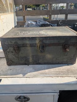 Antique World war II storage locker for sale