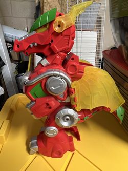 Playkool Héroes Power Ranger Red Dragon Thunder Zord