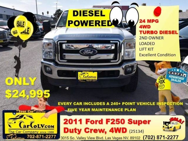 2011 Ford F250 Super Duty Crew Cab
