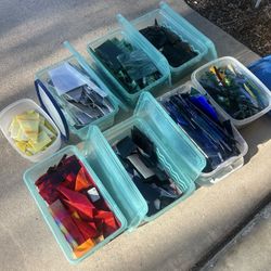 Scrap Art Glass - Stained Glass - Fusible Glass - Mosaic Glass