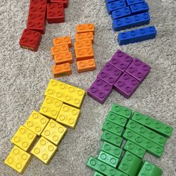 Vintage LEGO Quatro Blocks