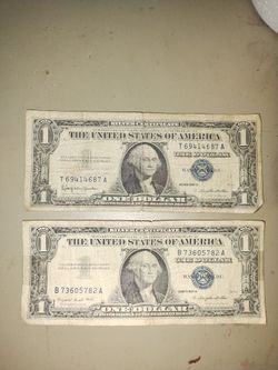 1957A/ 1957 B Silver Certificate Notes