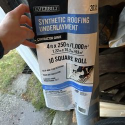 Synthetic Roofing Underlayment