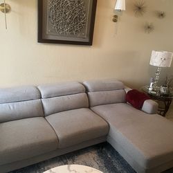 City Furniture Grey Couch