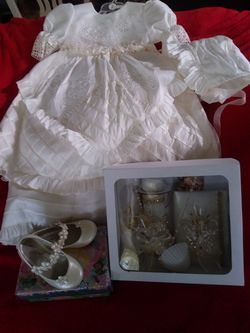 Paquete de bautizo para niño y niña