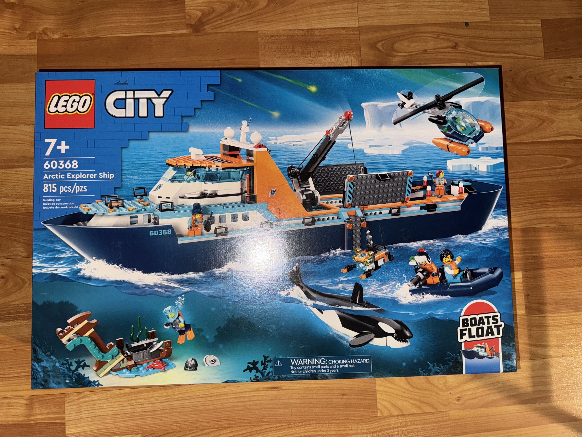 Lego City Arctic Explorer Ship 60368
