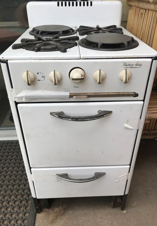 Vintage Western Holly travel trailer stove for Sale in Garden Grove