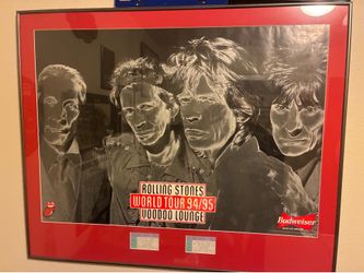 Vintage Rolling Stones Poster
