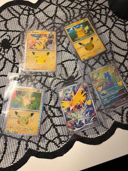 Pokemon 30th Anniversary Card Set Lot Collection