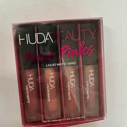 Huda Beauty Liquid Matte Lipstick Icon Trophy Wife Jetsetter Medusa 4 Mini NIB