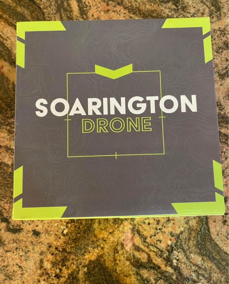 Brand New Soarington Drone Rechargeable Quadcopter w/ Built-in Camera, Wi-Fi Capability