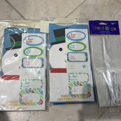 Hallmark Assorted Lunch Sacks With Stickers & Treat Bags - New In Package