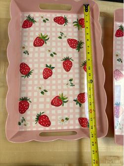 Strawberry party platters